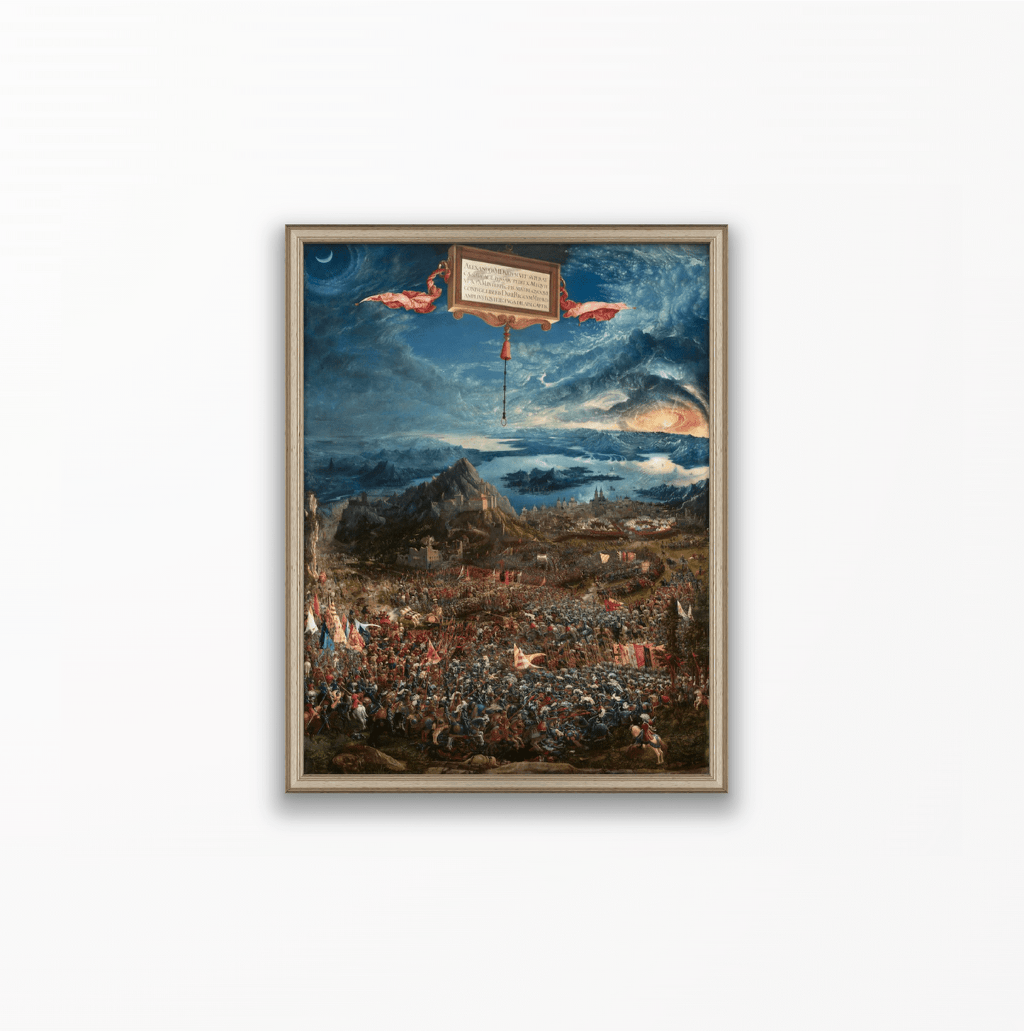 Battle of Alexander at Issus Print - Classic Prints