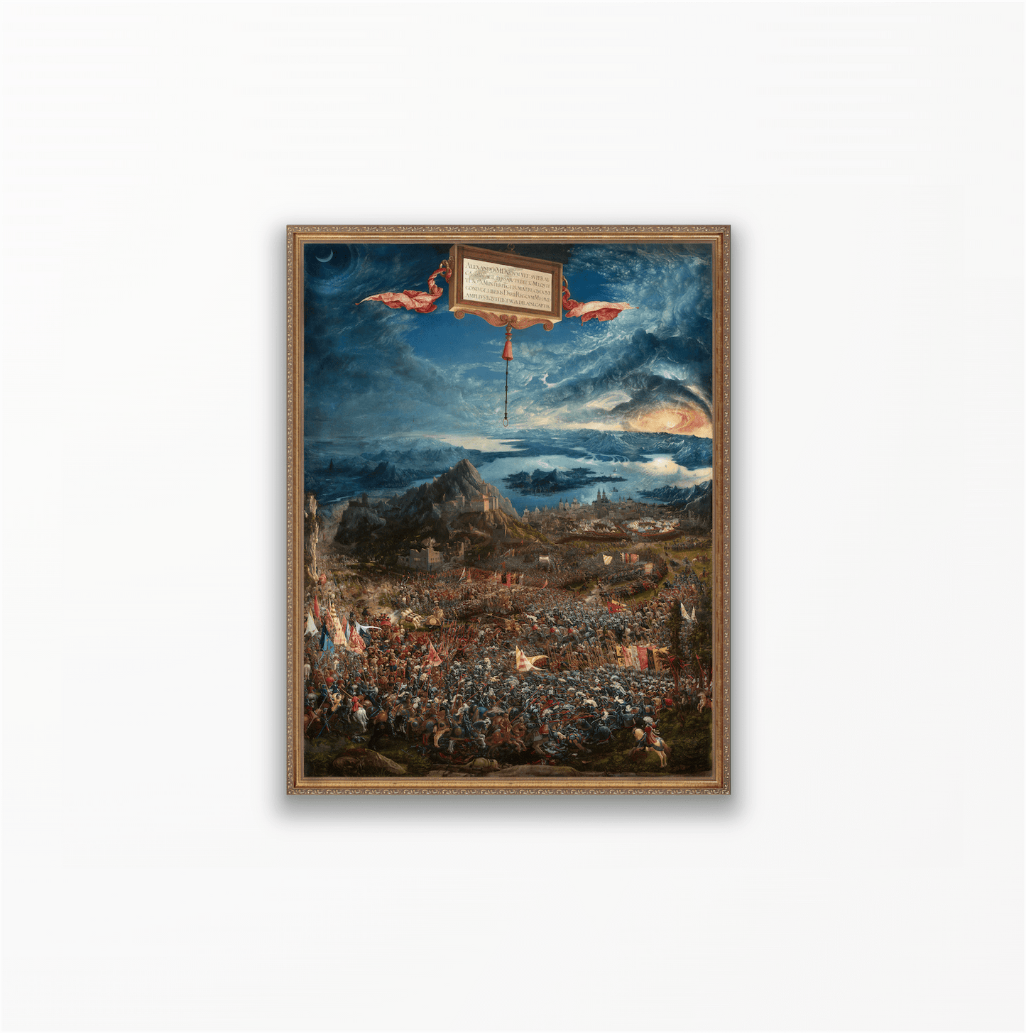 Battle of Alexander at Issus Print - Classic Prints