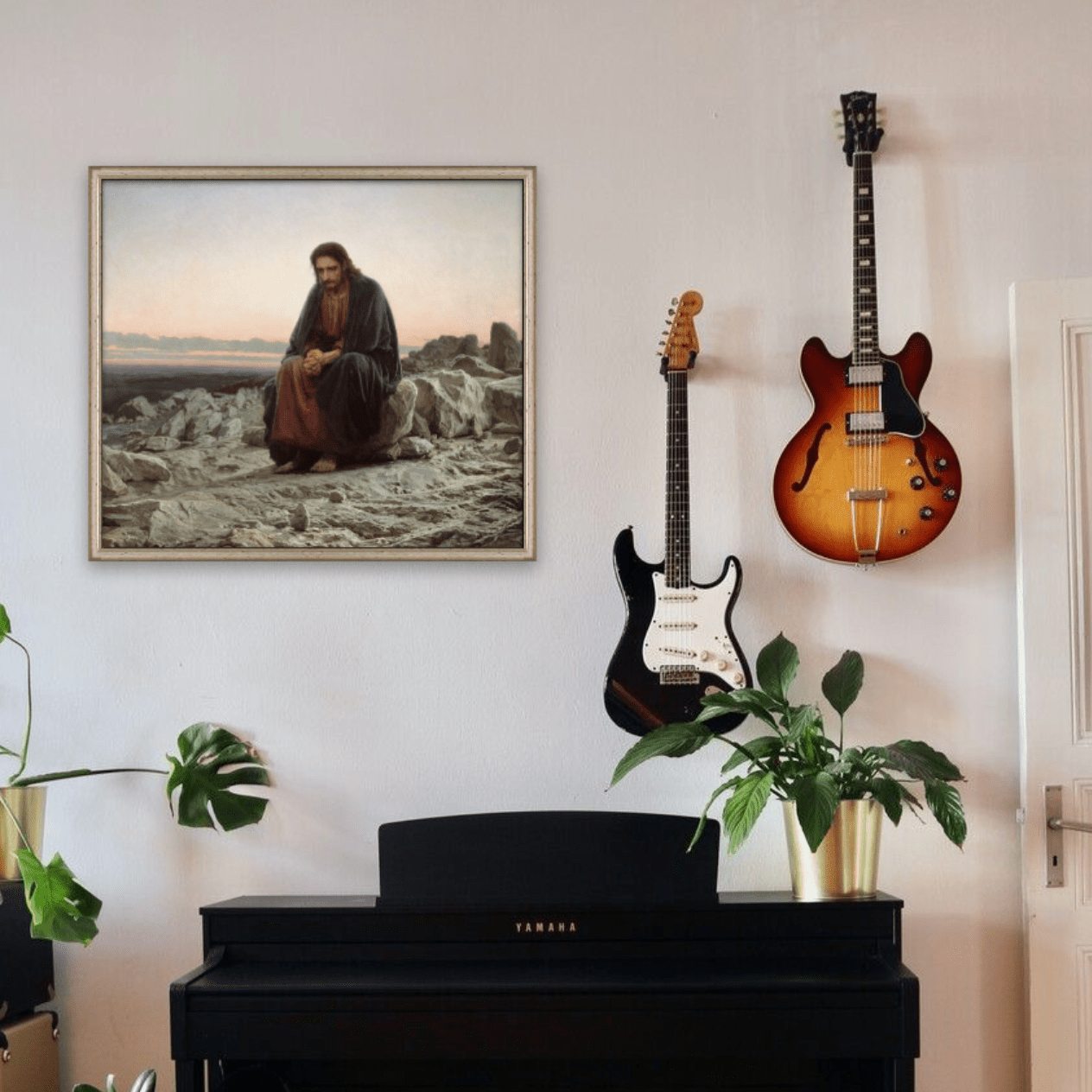 Christ in the Desert - Classic Prints