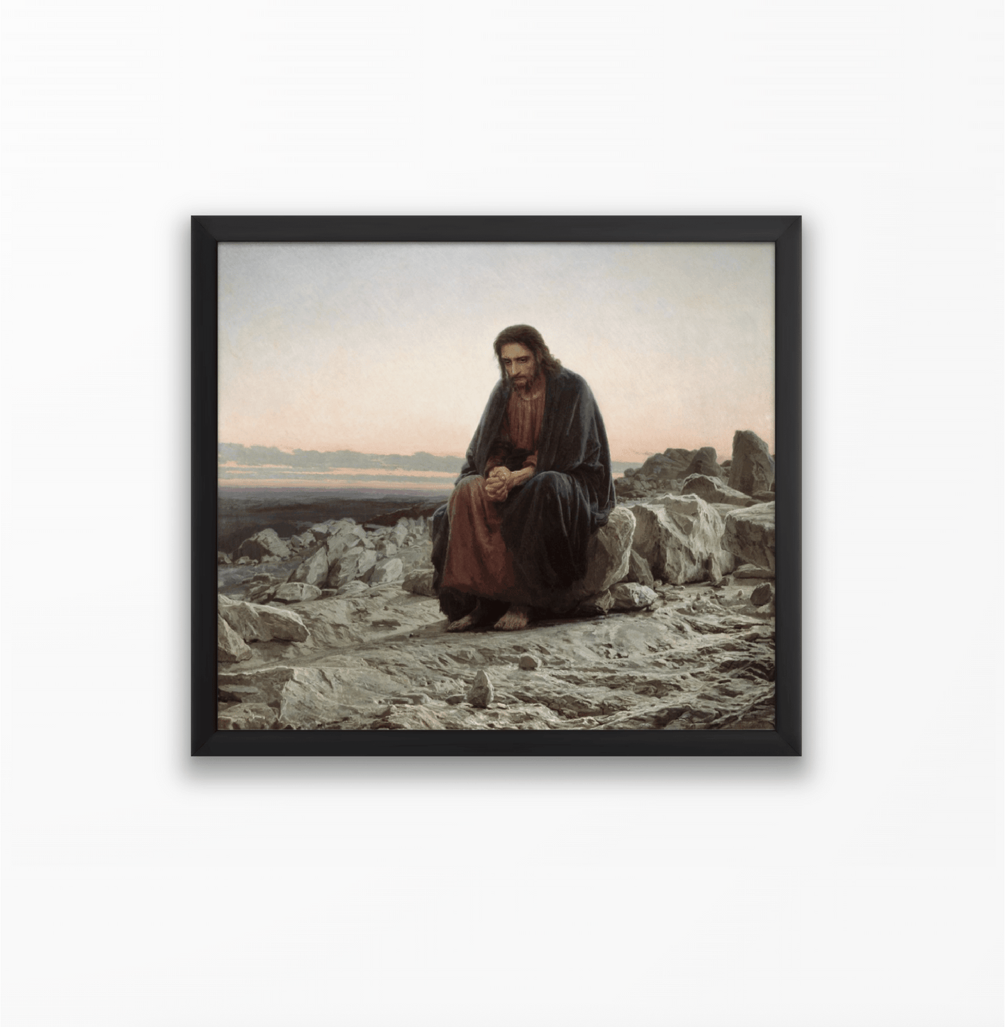 Christ in the Desert - Classic Prints