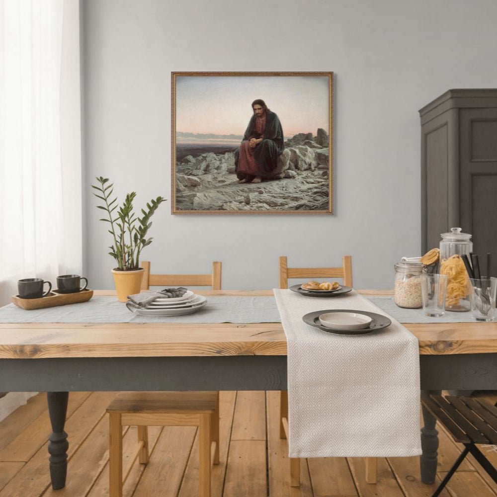 Christ in the Desert - Classic Prints