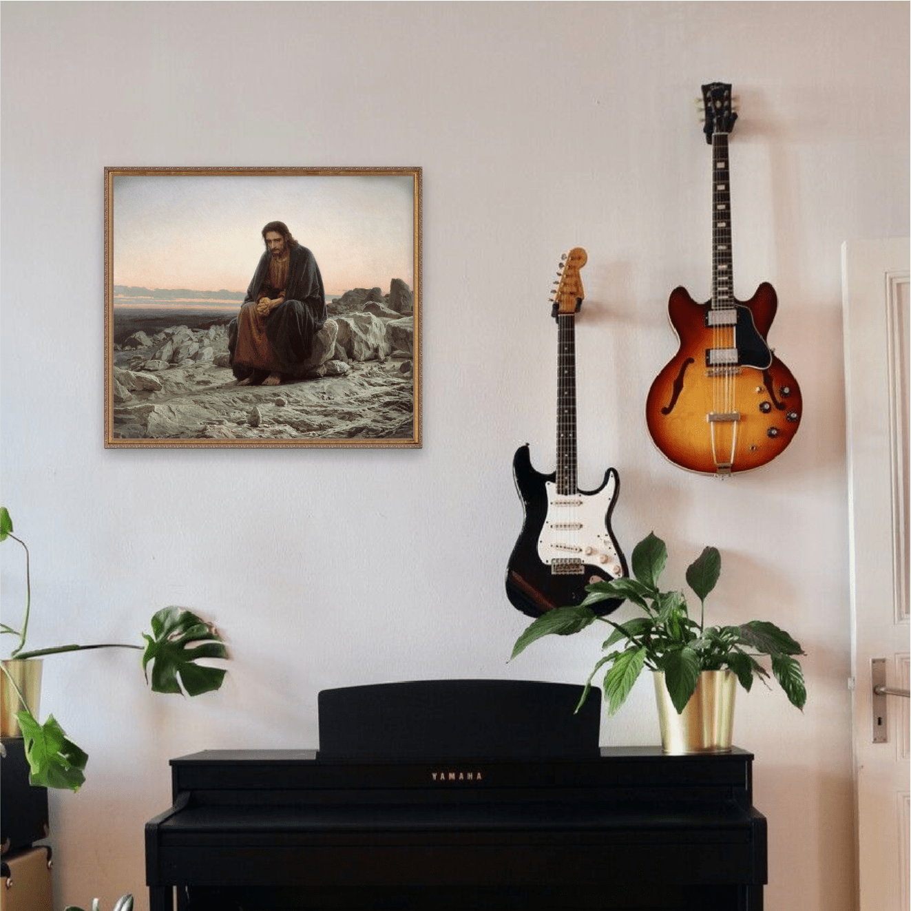 Christ in the Desert - Classic Prints