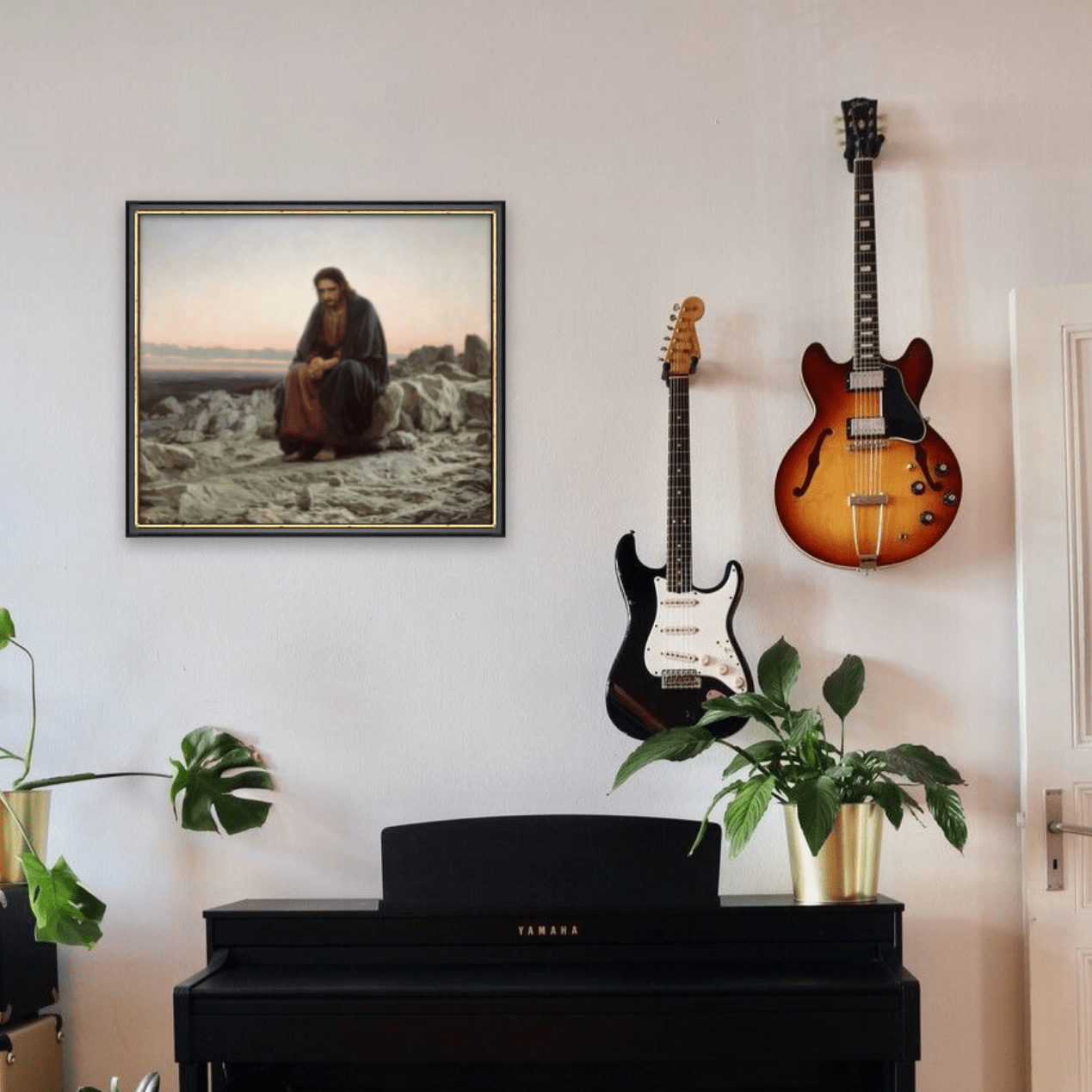 Christ in the Desert - Classic Prints