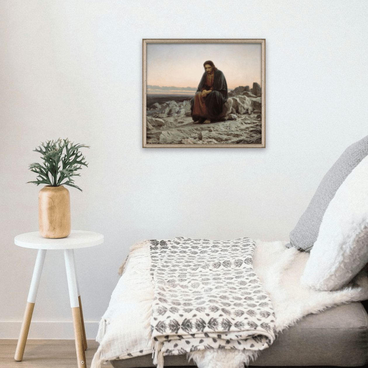 Christ in the Desert - Classic Prints