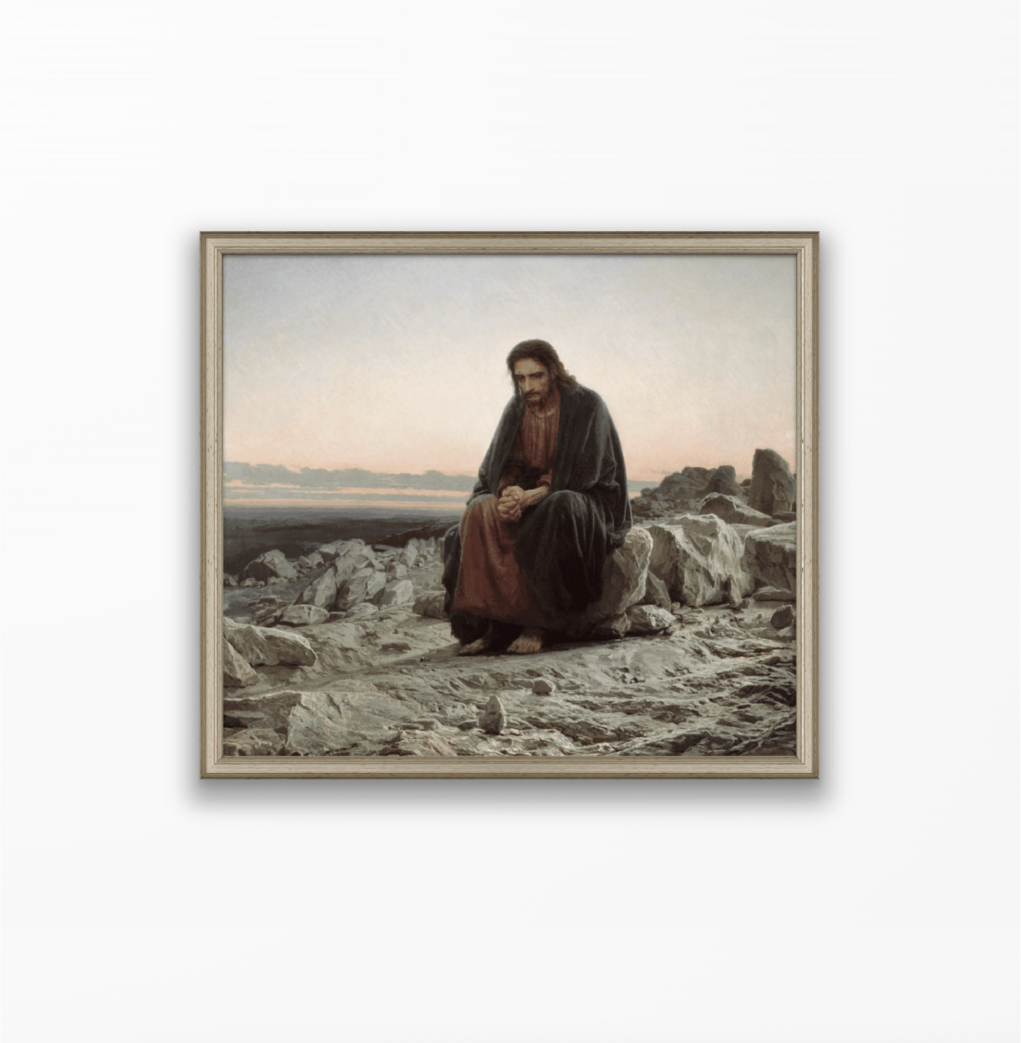 Christ in the Desert - Classic Prints
