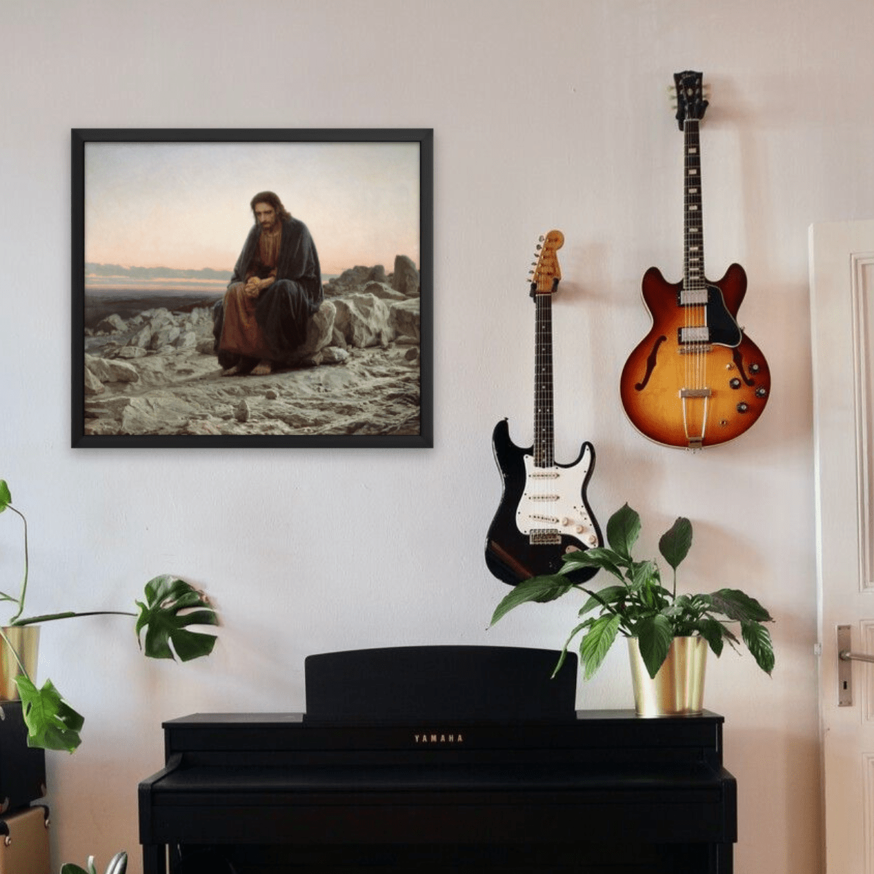 Christ in the Desert - Classic Prints