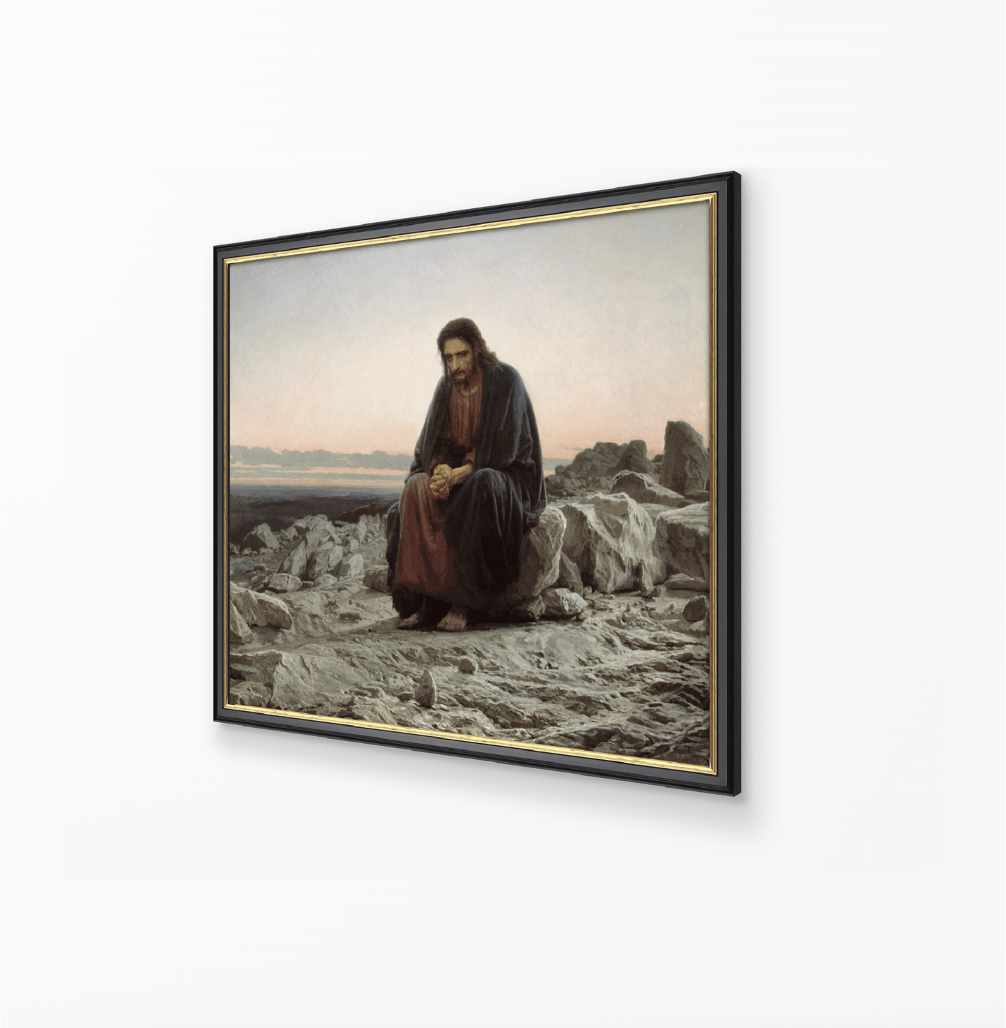Christ in the Desert - Classic Prints