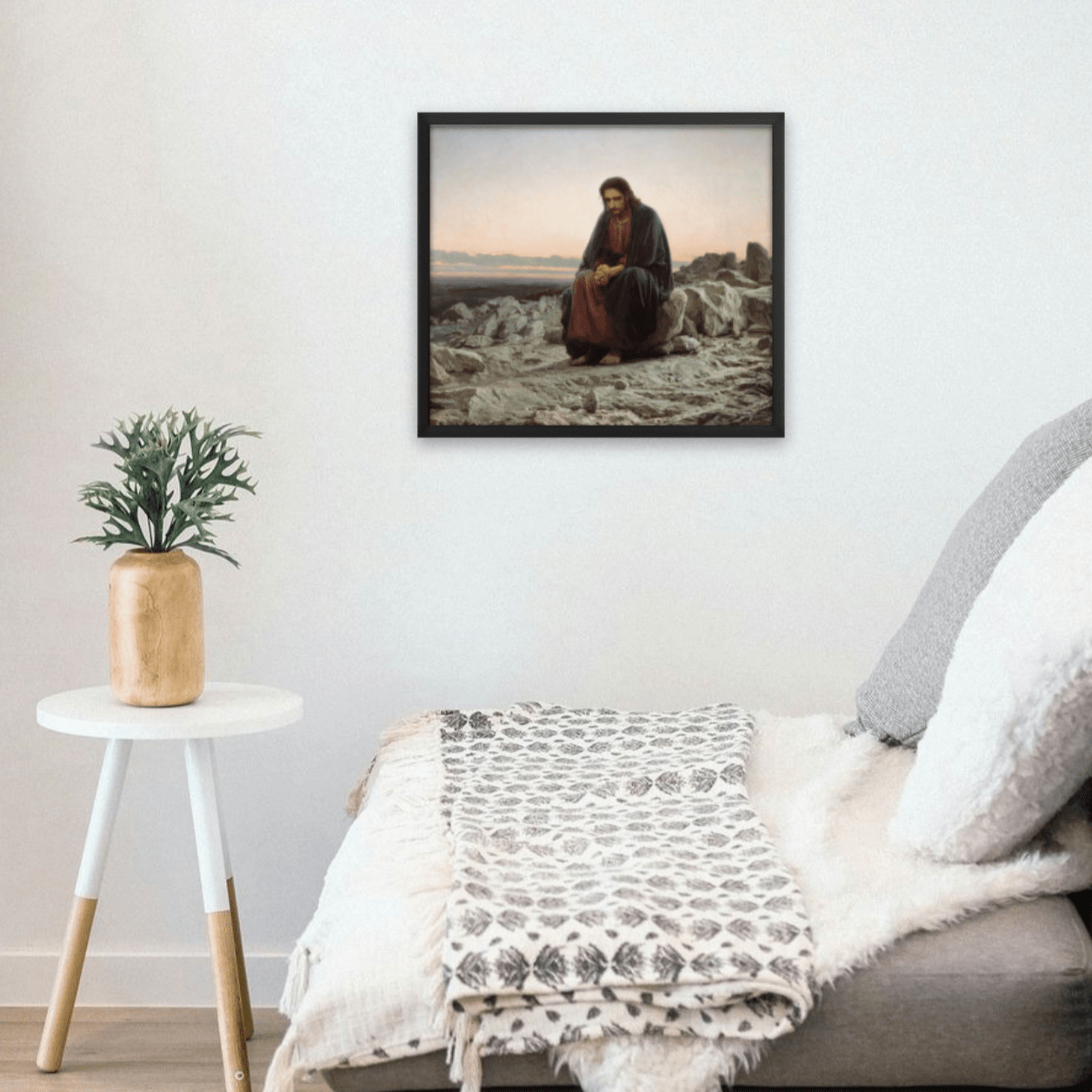 Christ in the Desert - Classic Prints