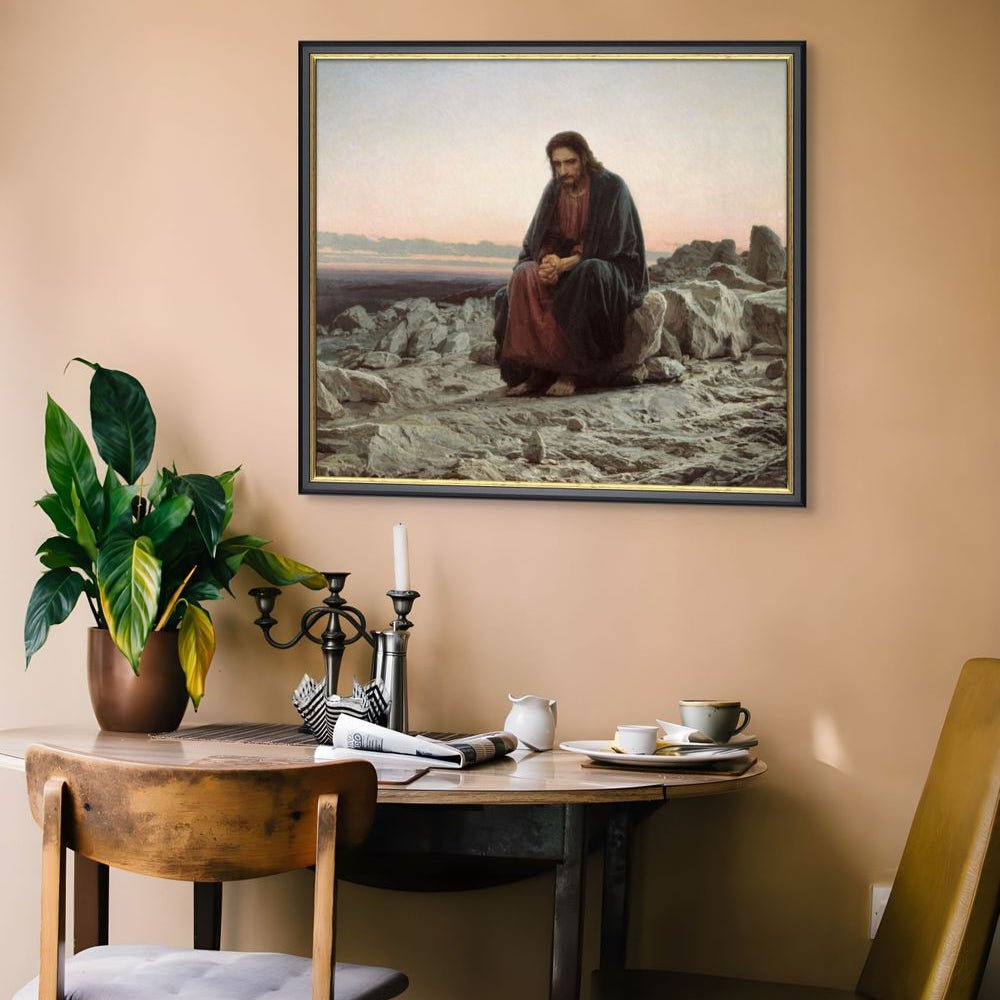Christ in the Desert - Classic Prints