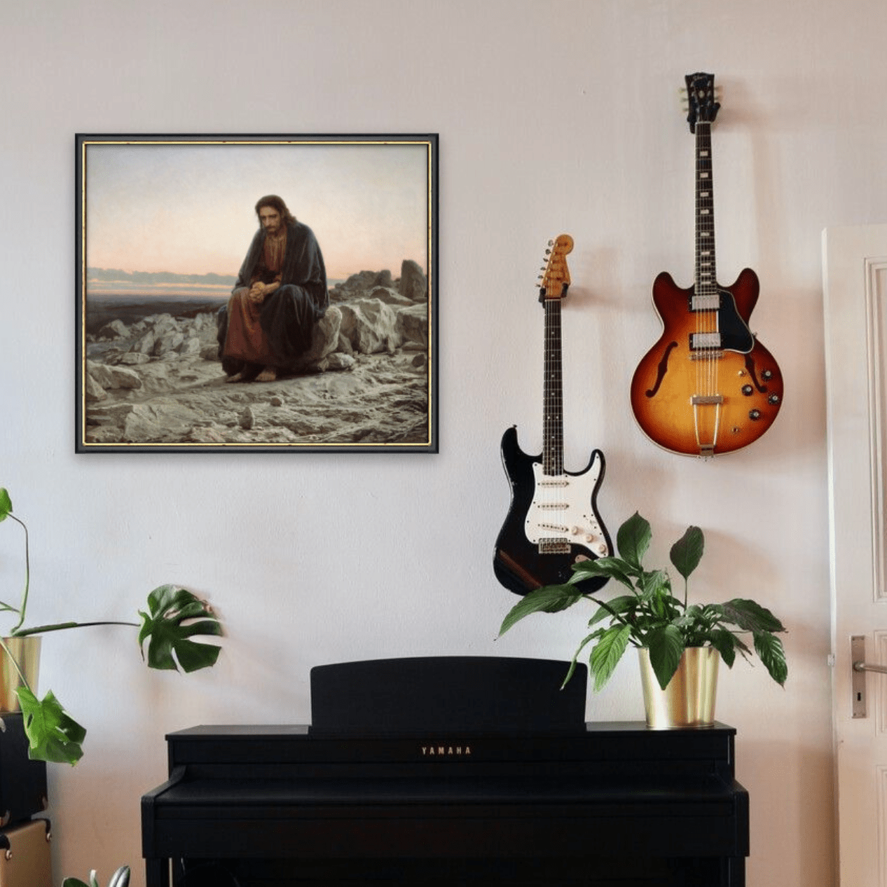 Christ in the Desert - Classic Prints