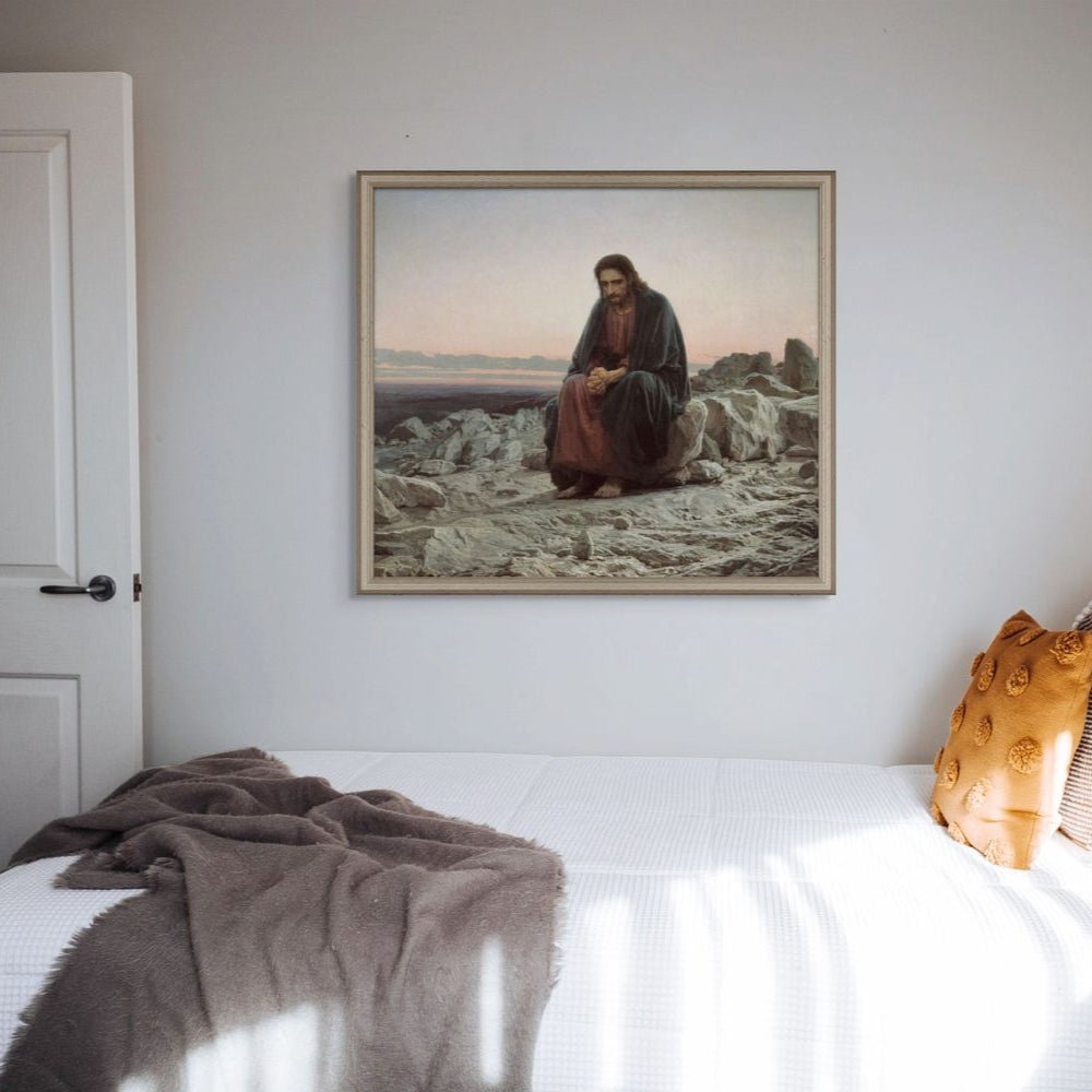 Christ in the Desert - Classic Prints