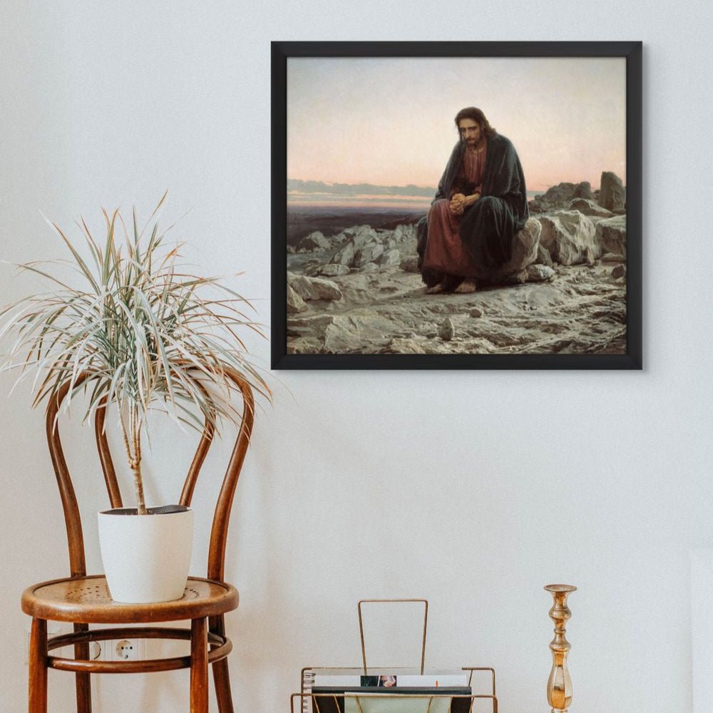 Christ in the Desert - Classic Prints