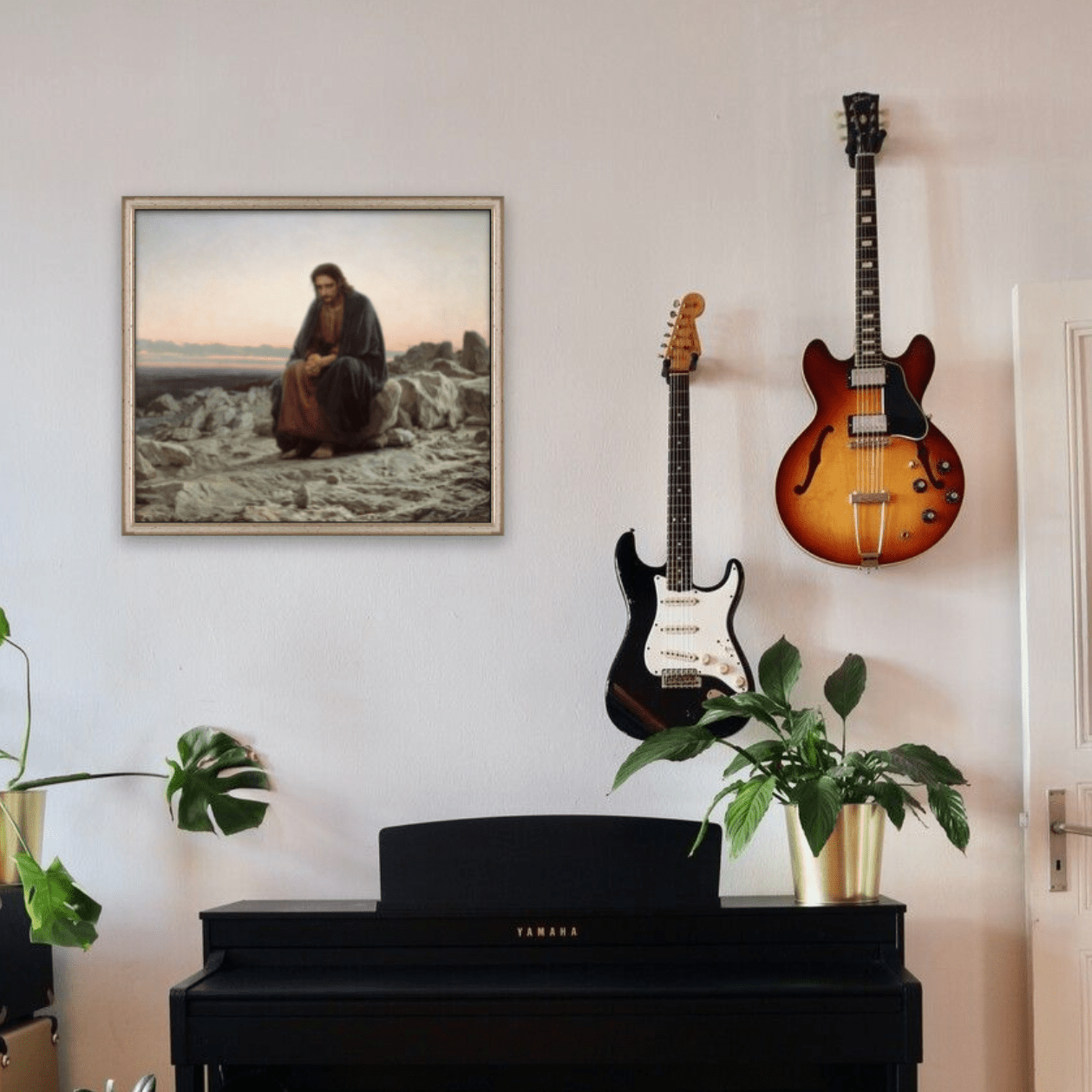 Christ in the Desert - Classic Prints