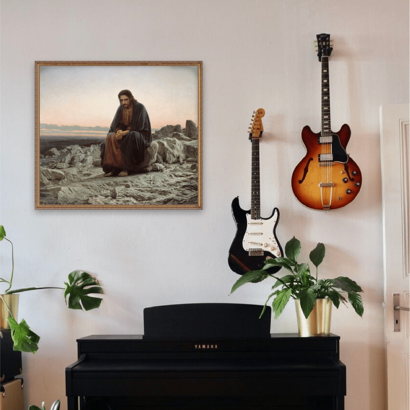 Christ in the Desert - Classic Prints