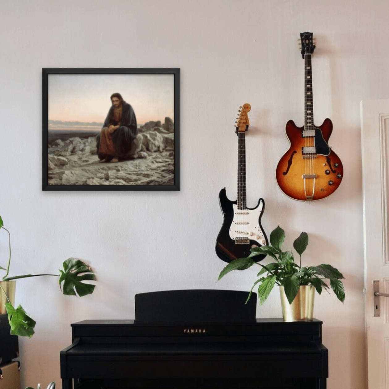 Christ in the Desert - Classic Prints