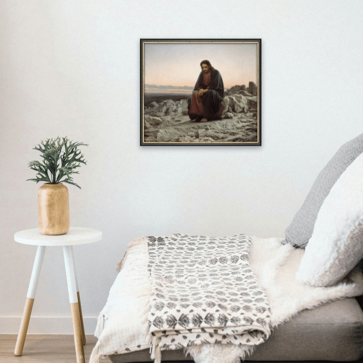 Christ in the Desert - Classic Prints