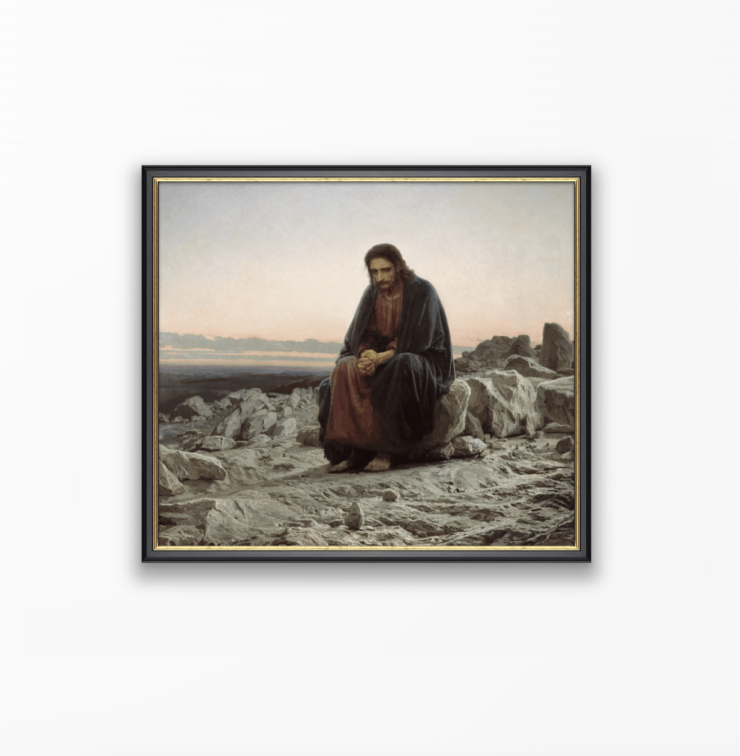 Christ in the Desert - Classic Prints