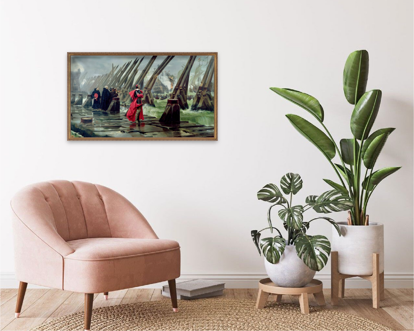 Siege of La Rochelle Classic Prints