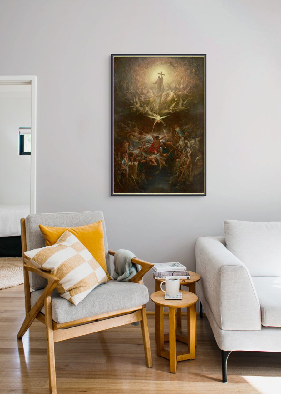 The Triumph Of Christianity Over Paganism - Classic Prints