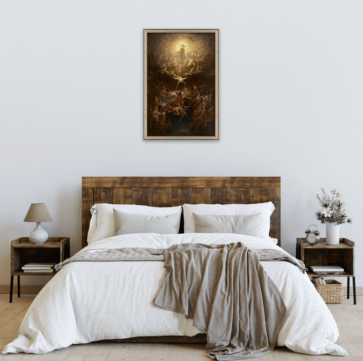 The Triumph Of Christianity Over Paganism Print - Classic Prints