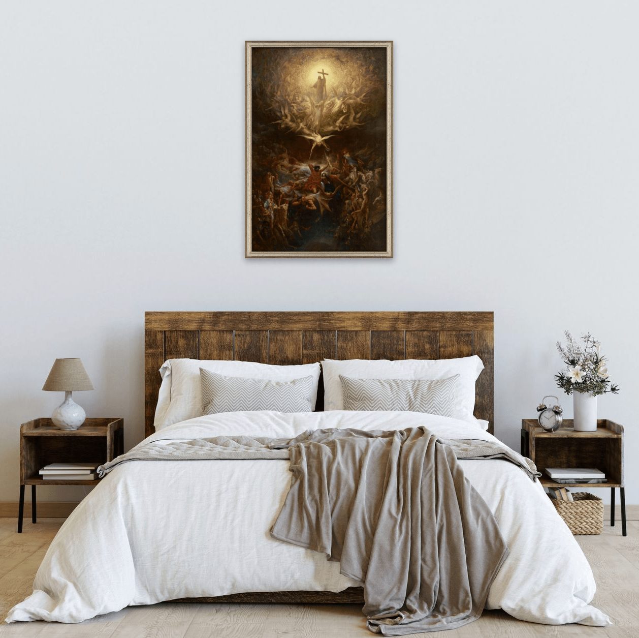 The Triumph Of Christianity Over Paganism Print - Classic Prints