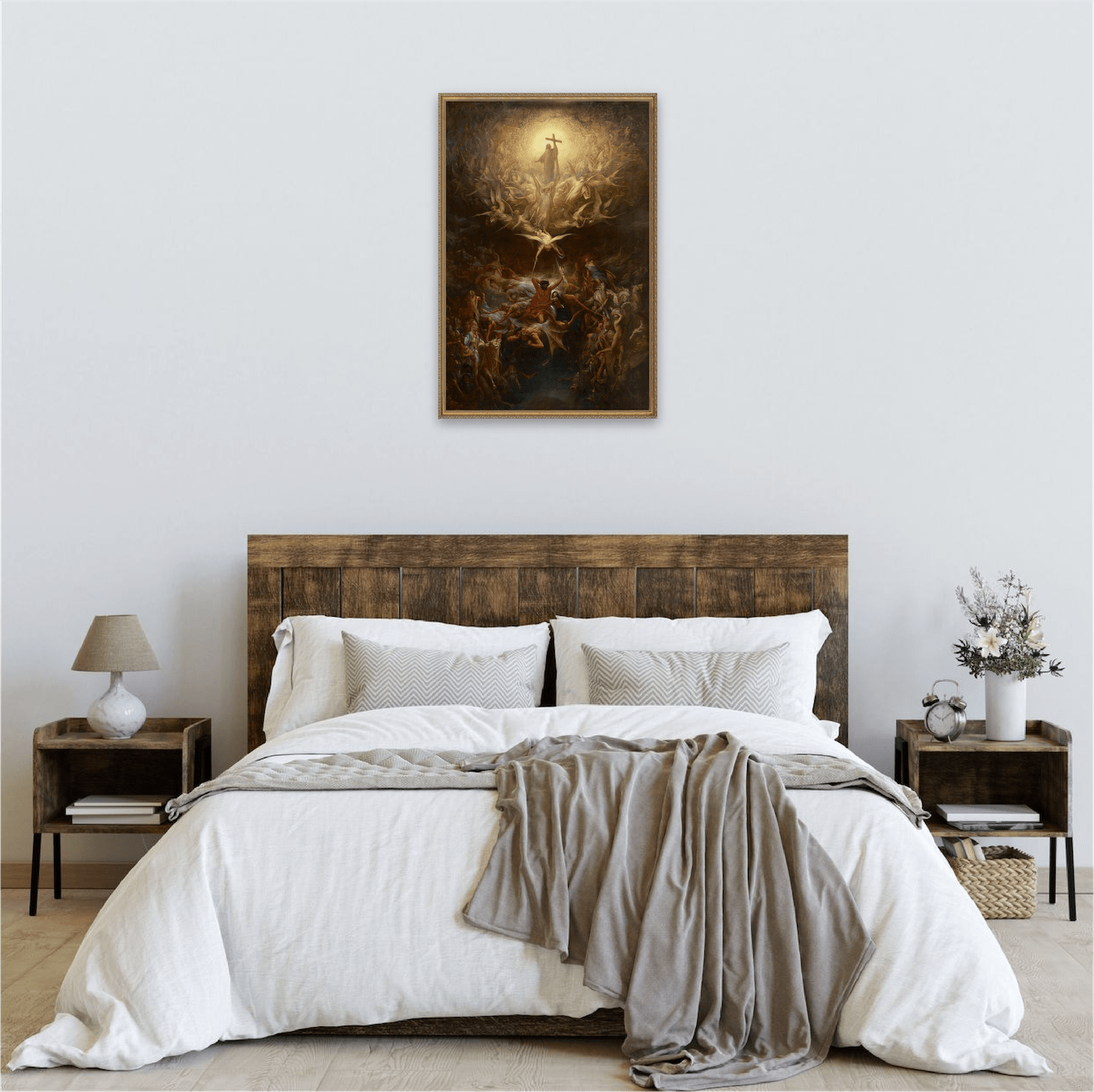 The Triumph Of Christianity Over Paganism Print - Classic Prints
