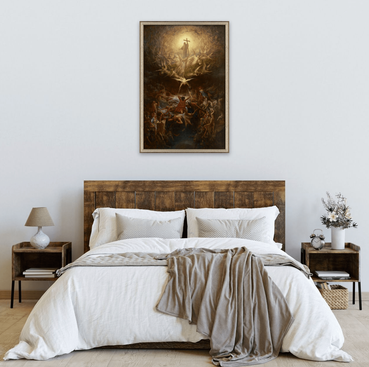 The Triumph Of Christianity Over Paganism Print - Classic Prints