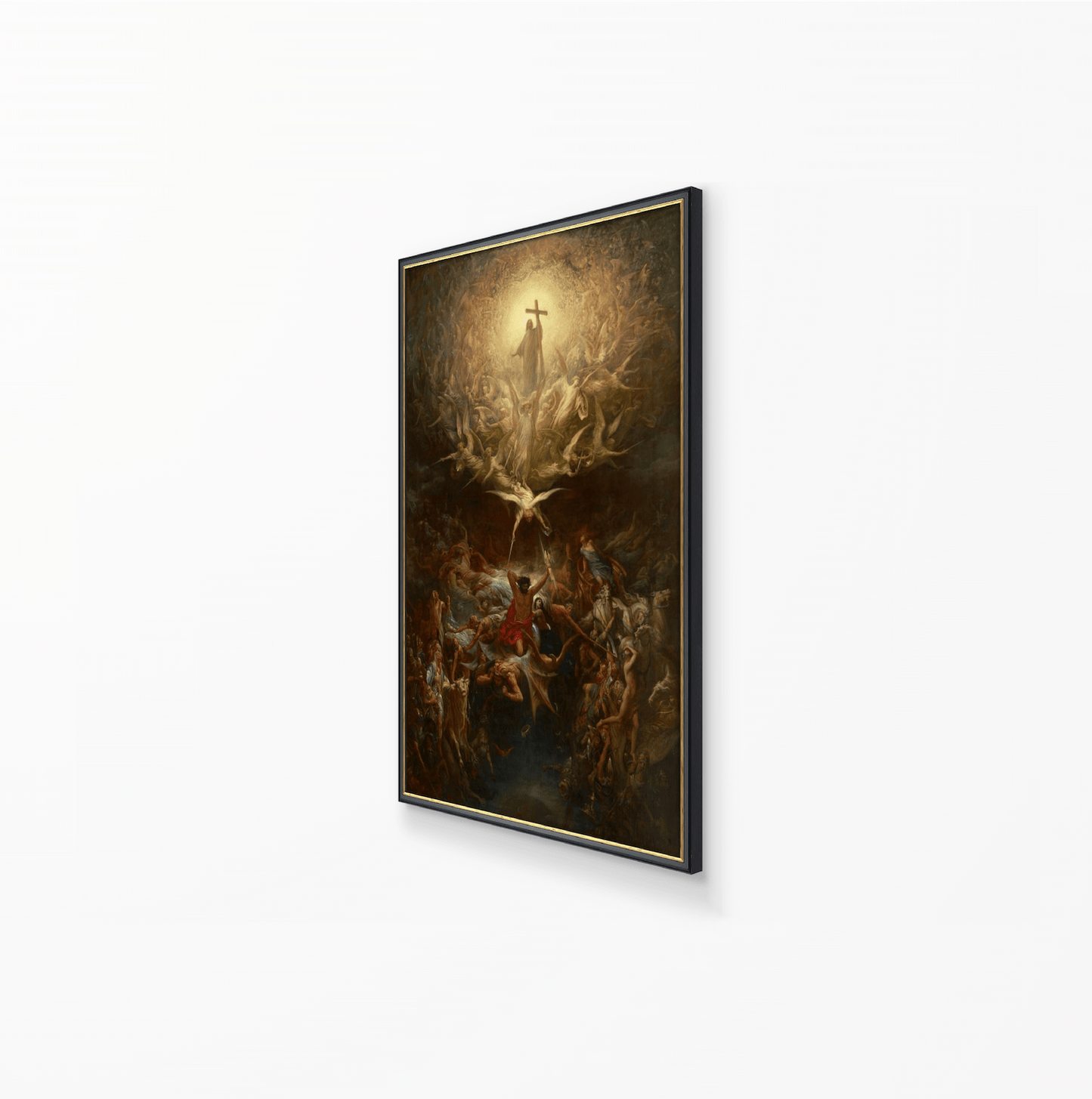 The Triumph Of Christianity Over Paganism Print - Classic Prints
