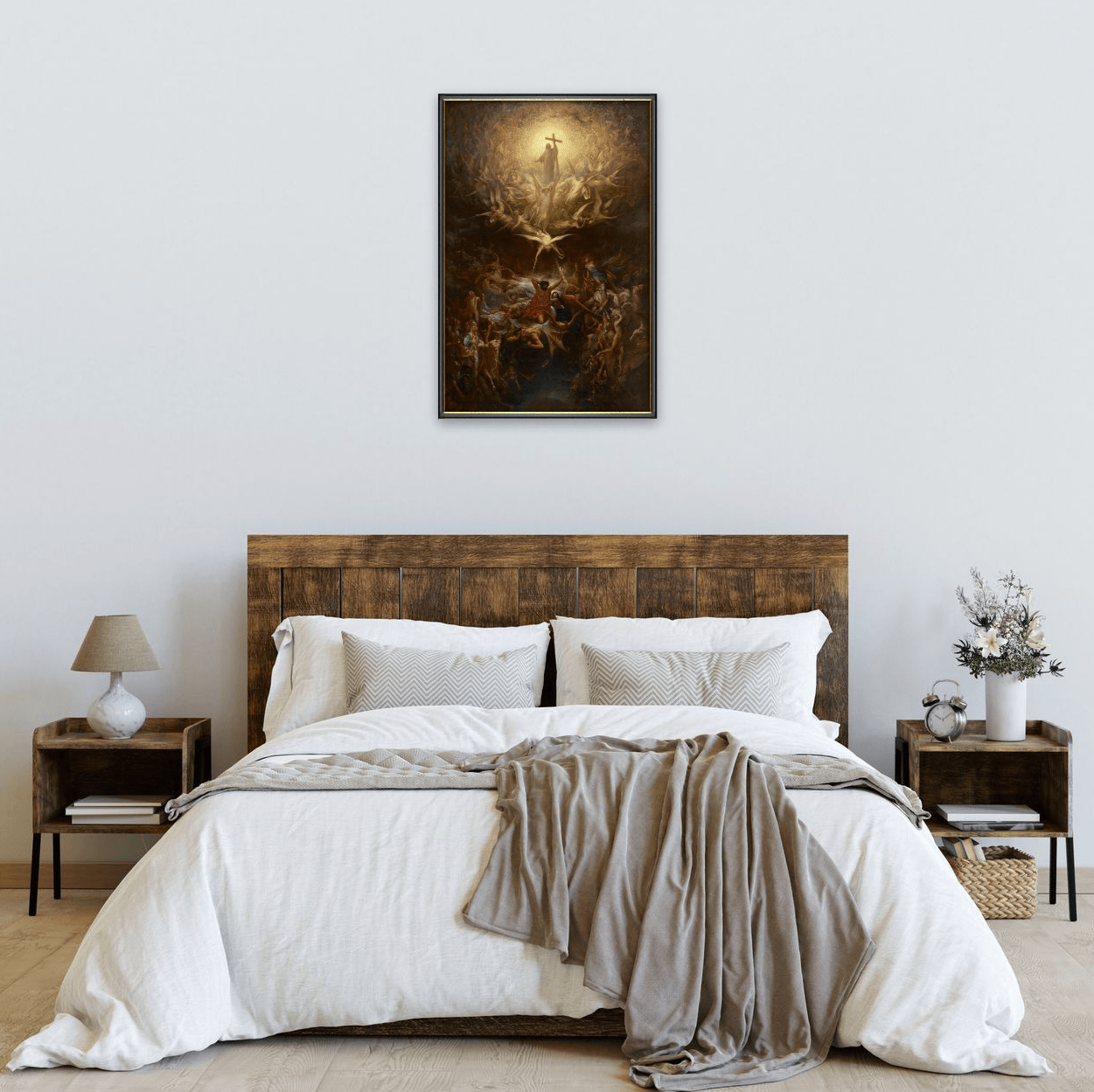 The Triumph Of Christianity Over Paganism Print - Classic Prints