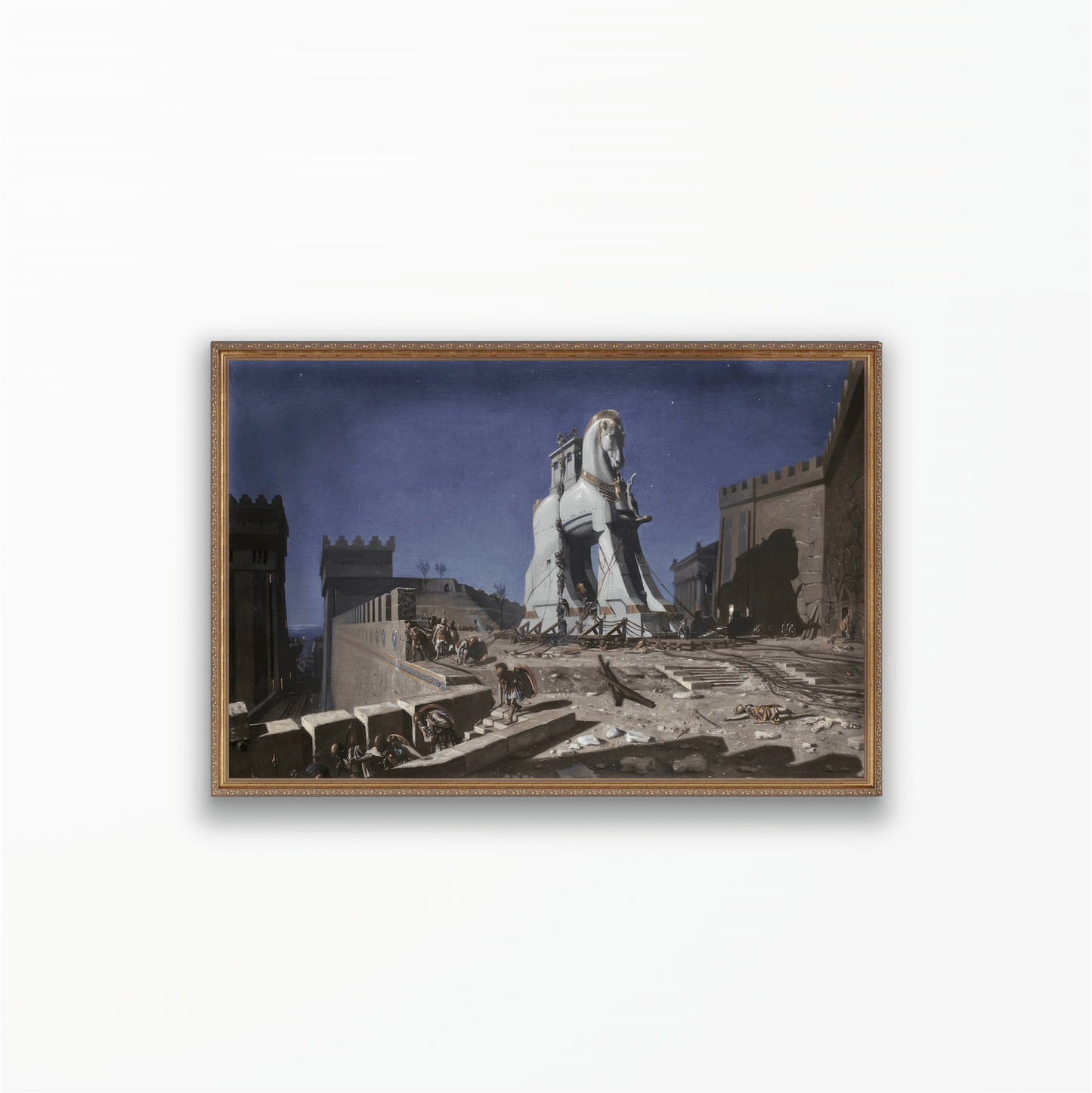 The Trojan Horse Print - Classic Prints