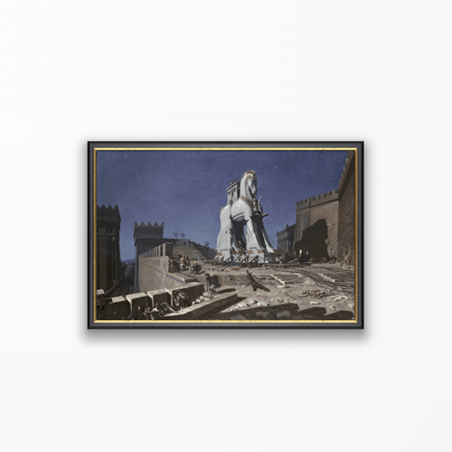 The Trojan Horse Print - Classic Prints