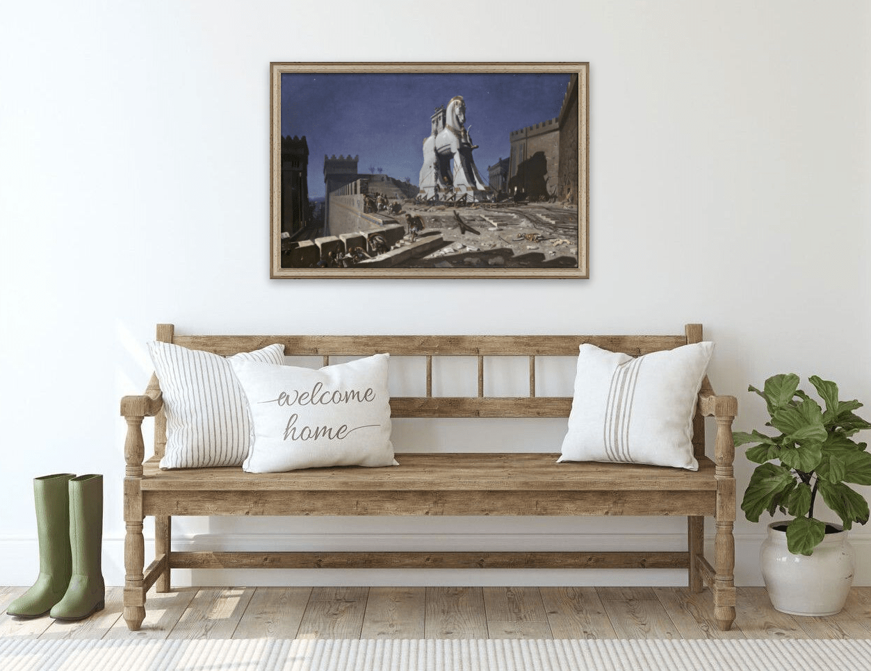 The Trojan Horse Print - Classic Prints