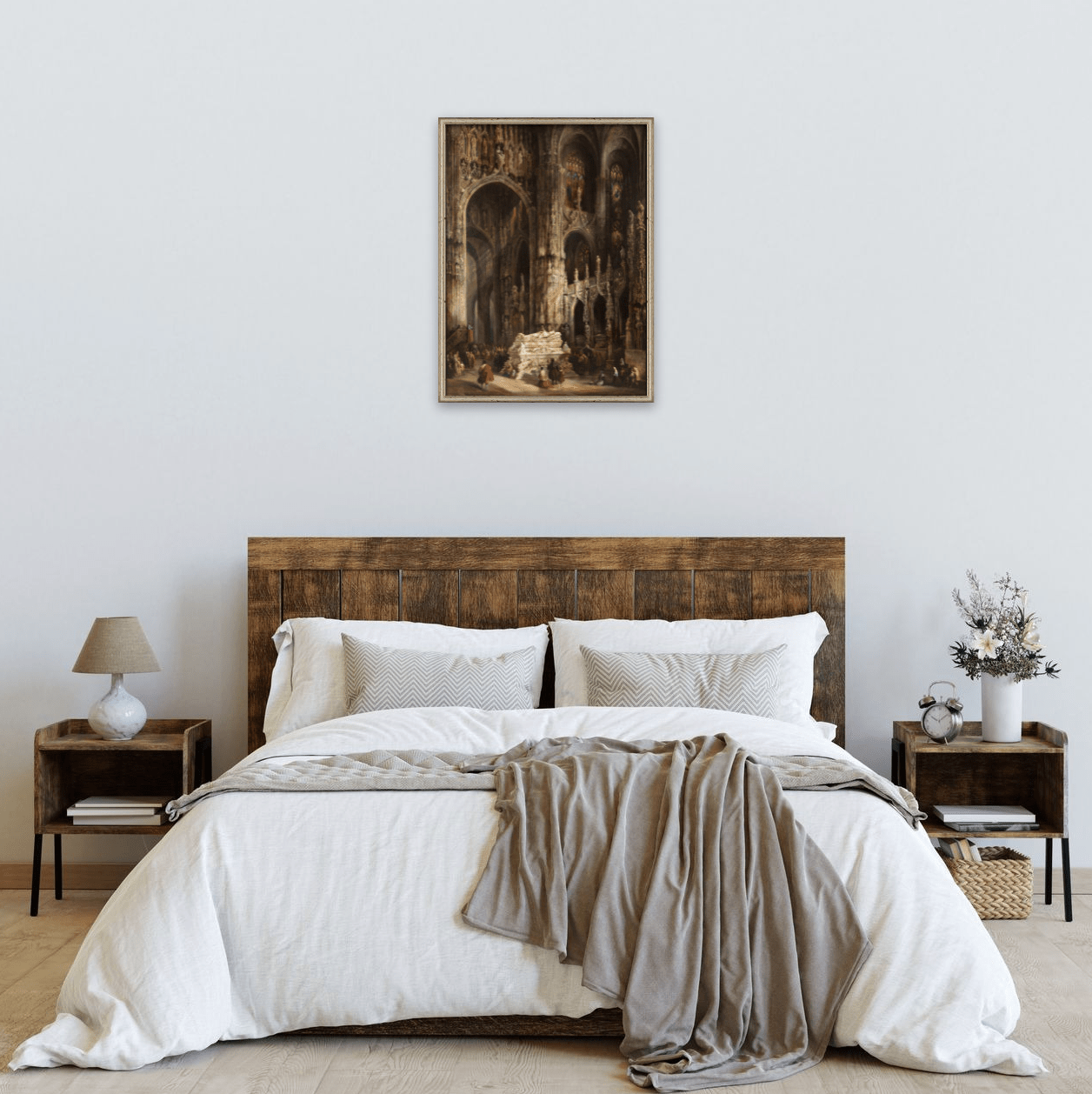 View of the Interior of a Cathedral Print - Classic Prints