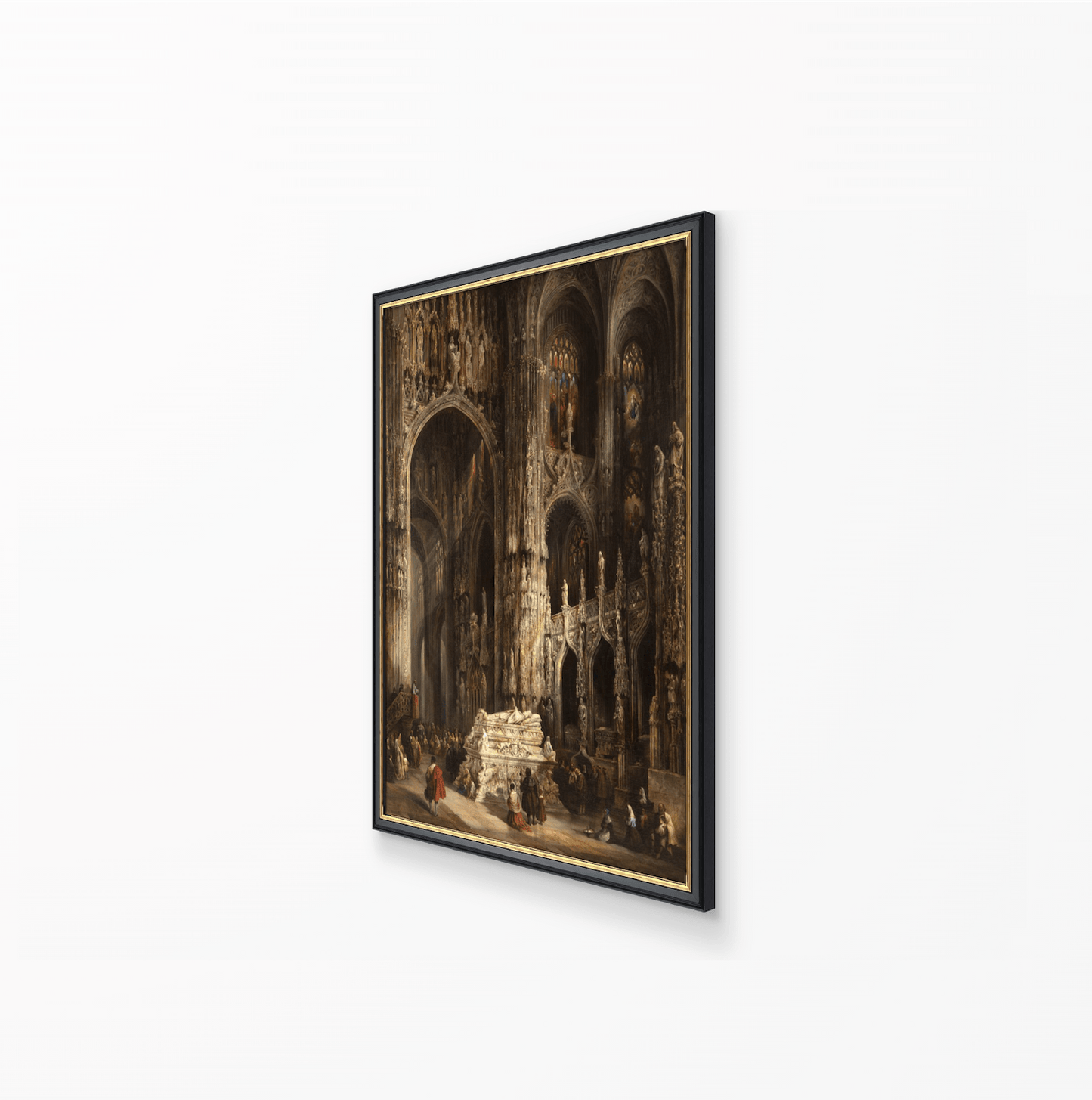 View of the Interior of a Cathedral Print - Classic Prints