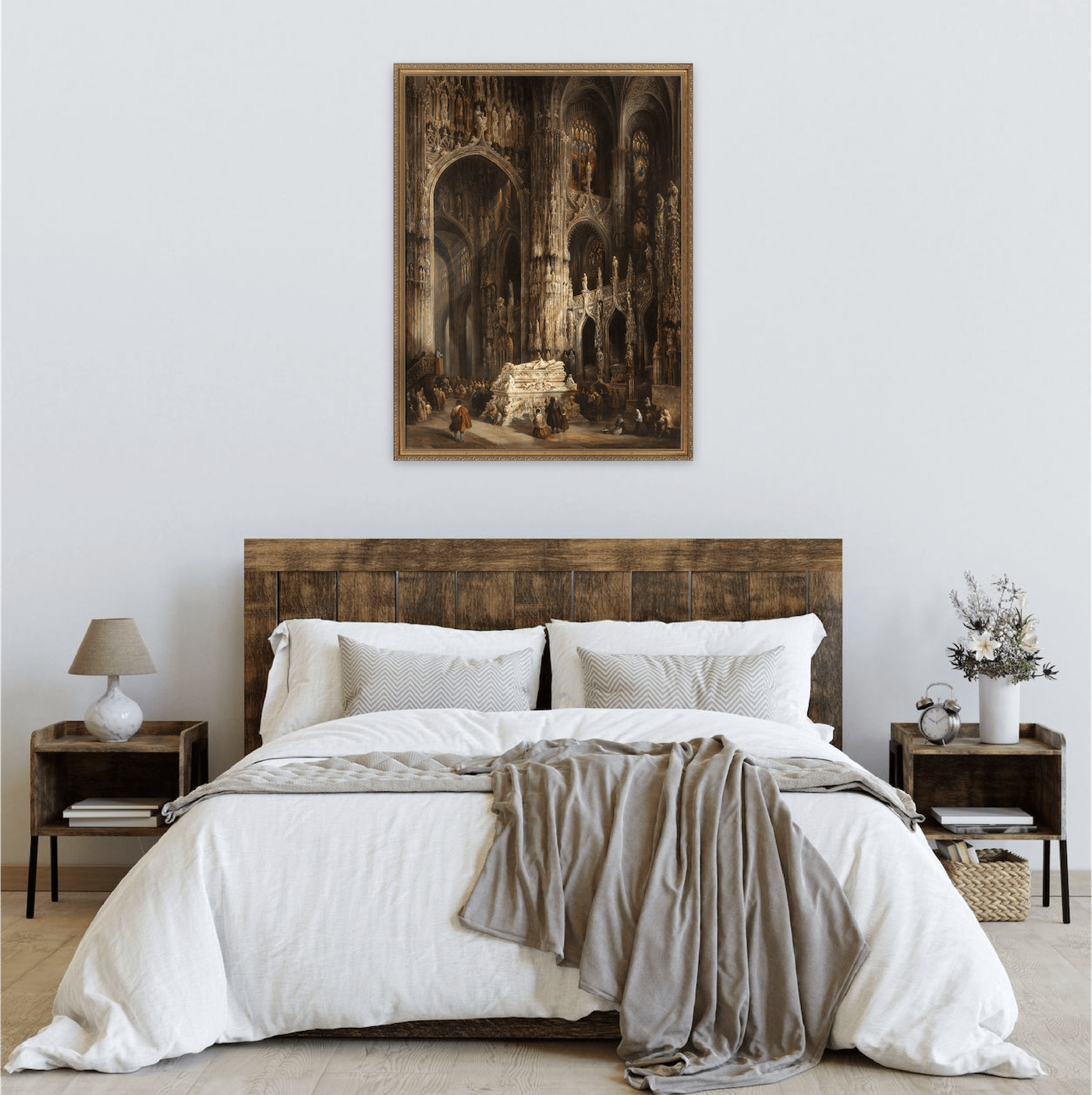 View of the Interior of a Cathedral Print - Classic Prints