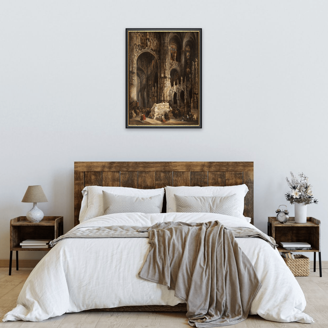 View of the Interior of a Cathedral Print - Classic Prints