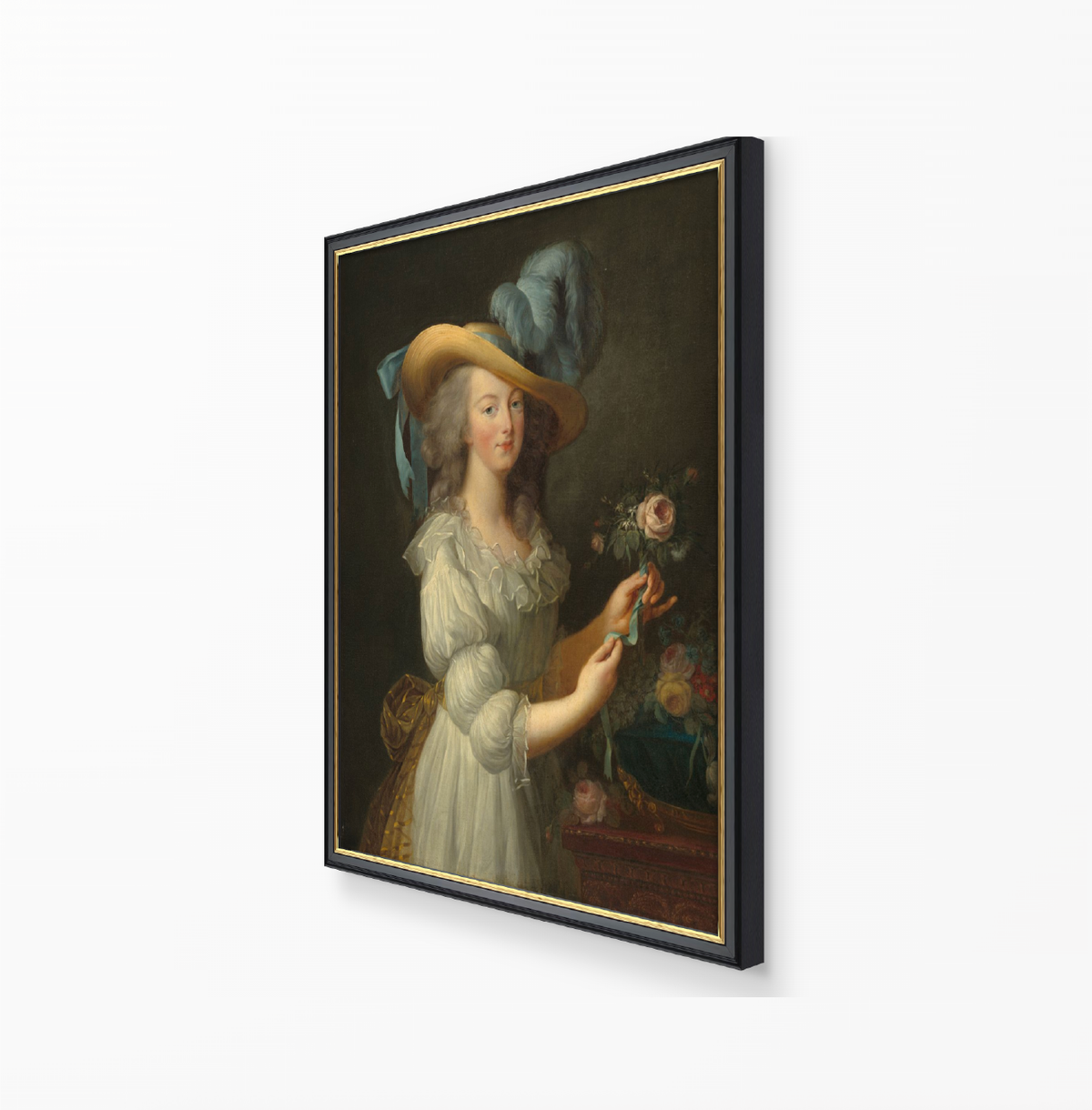 Marie Antoinette in a Muslin Dress