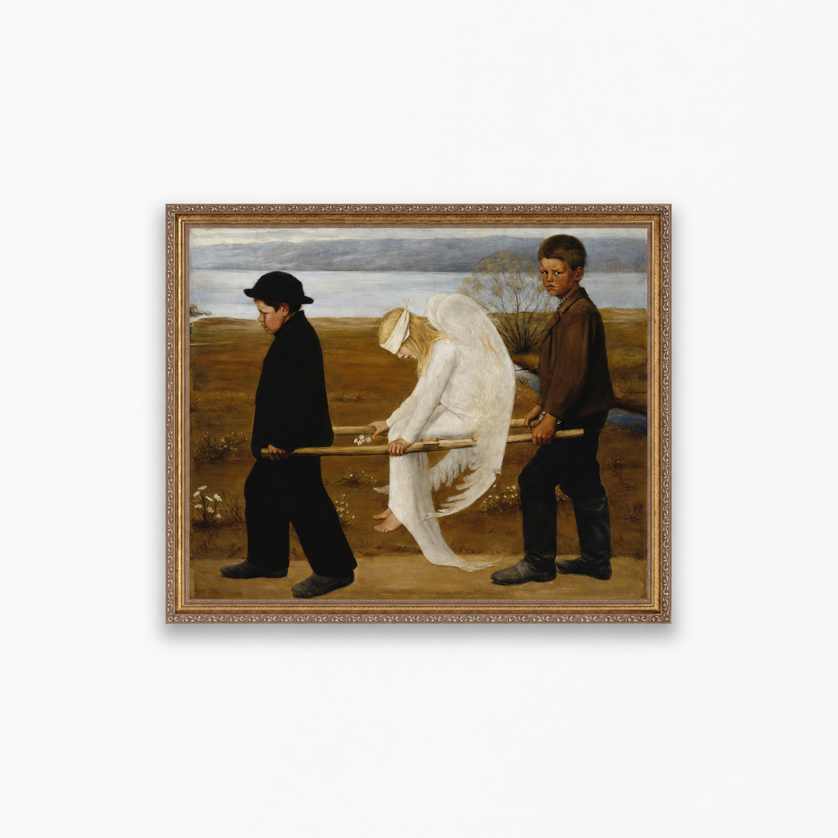 The Wounded Angel Classic Prints