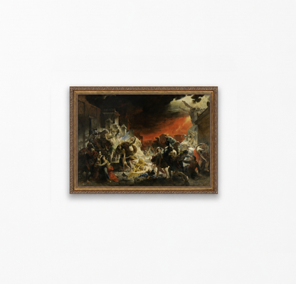 The Last Day of Pompeii Classic Prints
