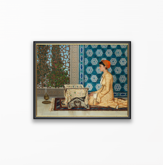 Young Woman Reading