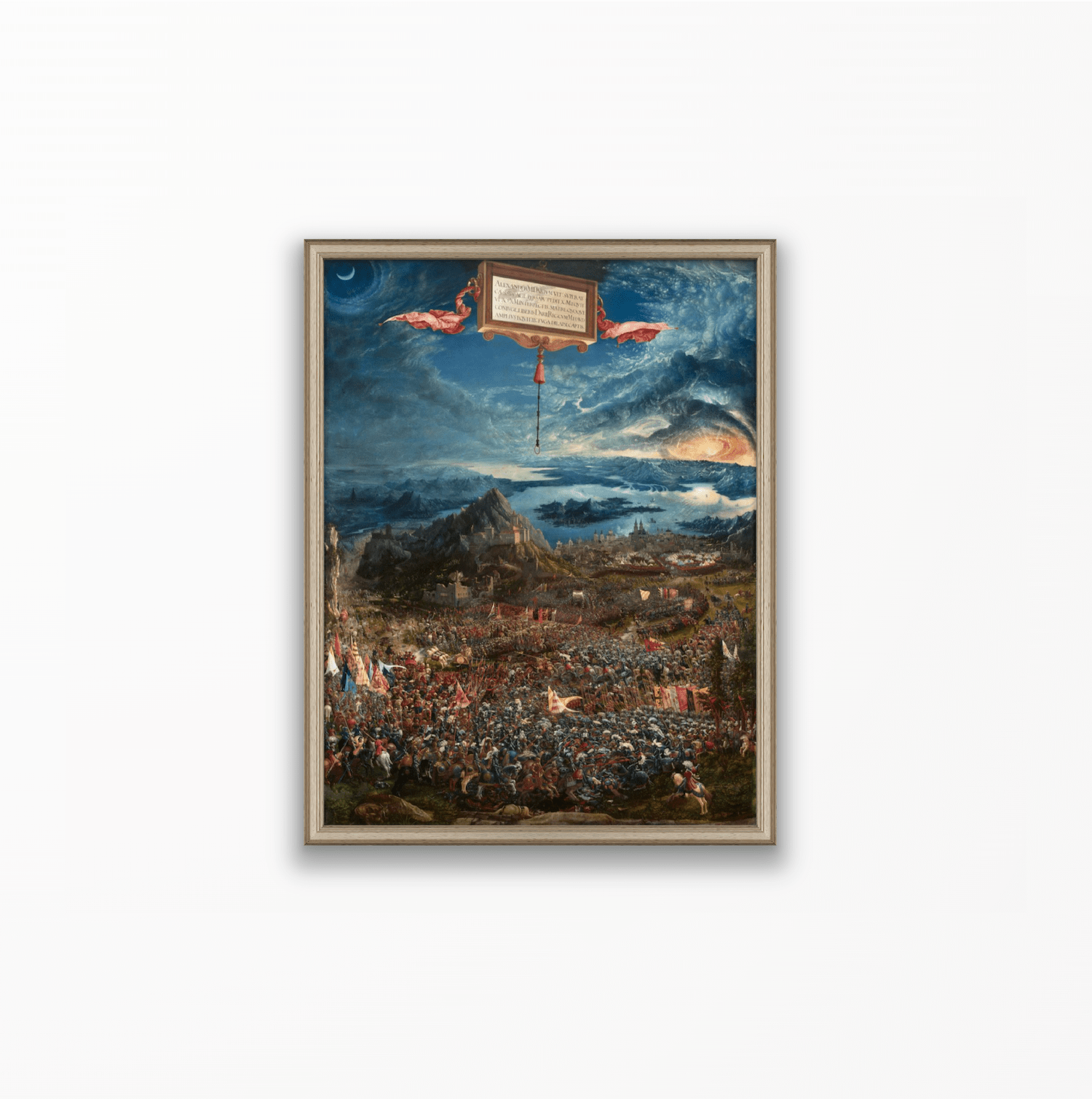 Battle of Alexander at Issus Print - Classic Prints