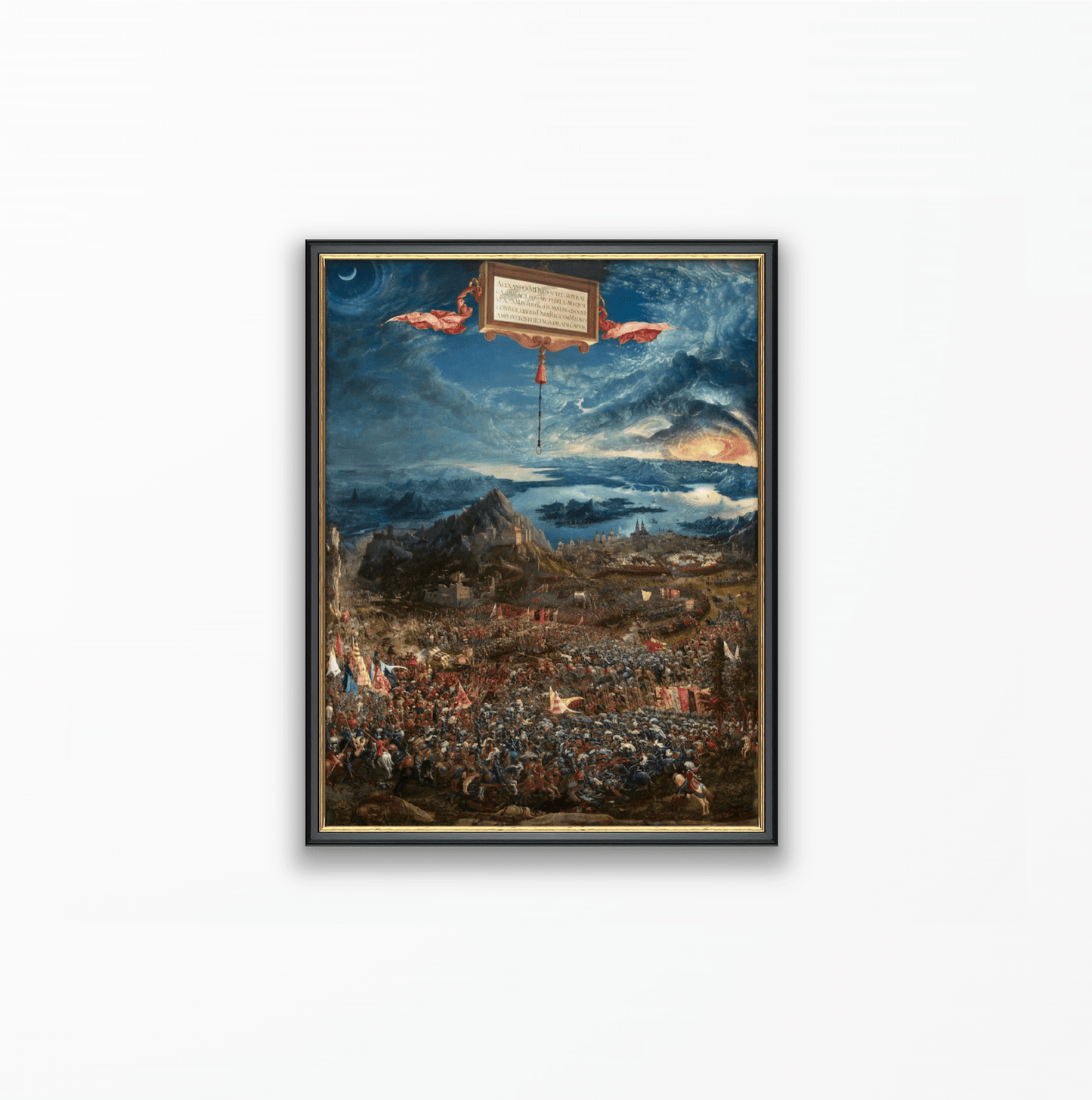 Battle of Alexander at Issus Print - Classic Prints
