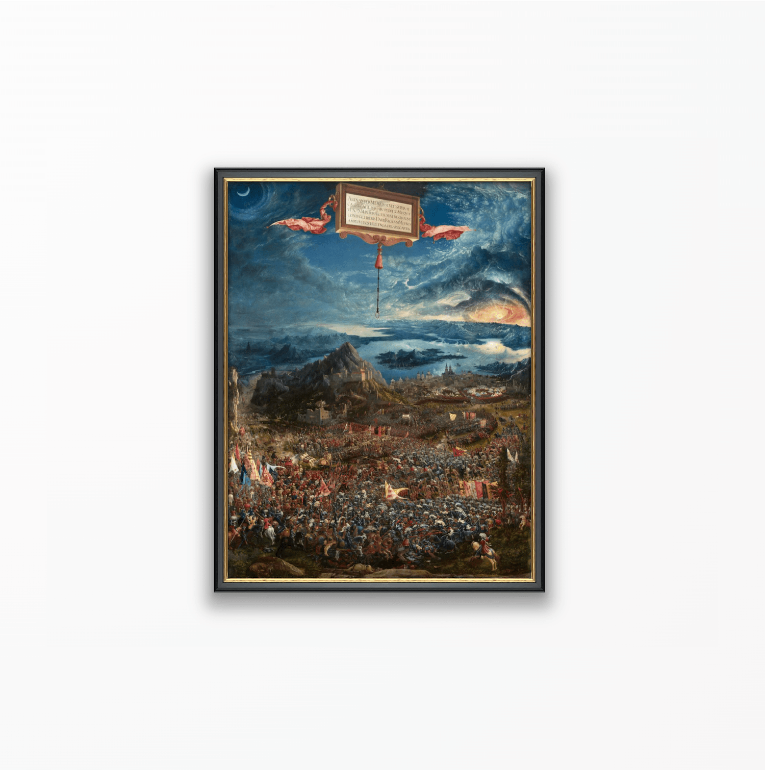 Battle of Alexander at Issus Print - Classic Prints
