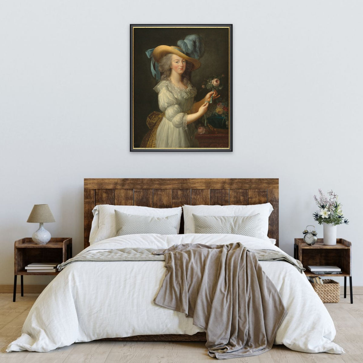 Marie Antoinette in a Muslin Dress