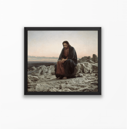 Christ in the Desert - Classic Prints
