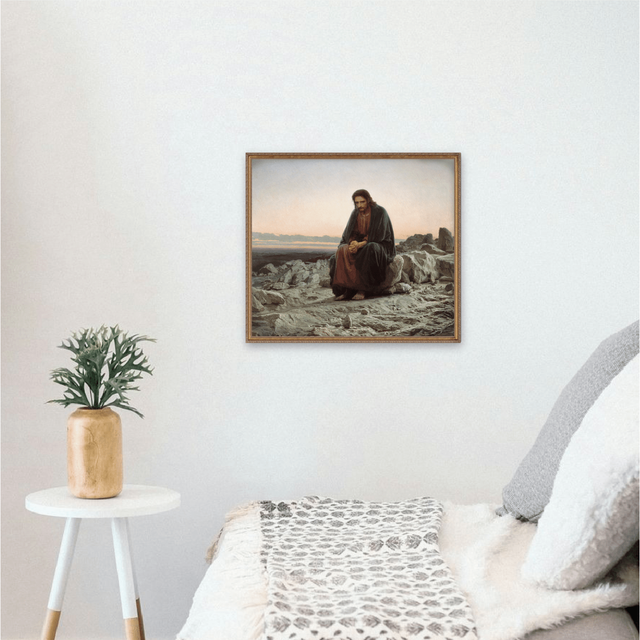 Christ in the Desert - Classic Prints