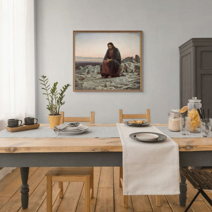Christ in the Desert - Classic Prints