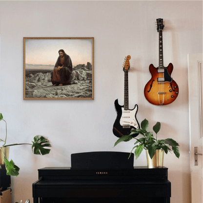 Christ in the Desert - Classic Prints