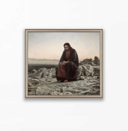 Christ in the Desert - Classic Prints