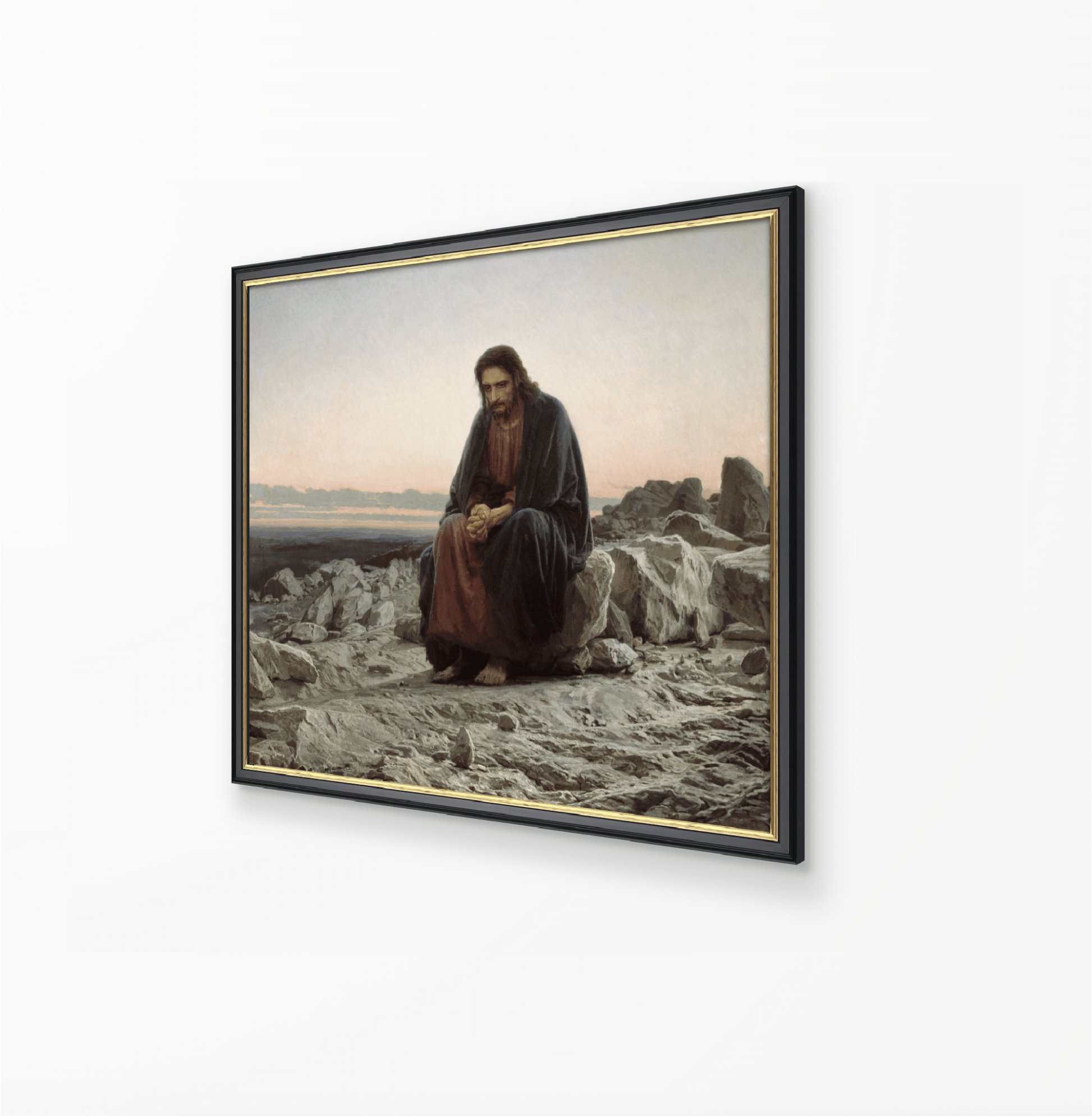 Christ in the Desert - Classic Prints